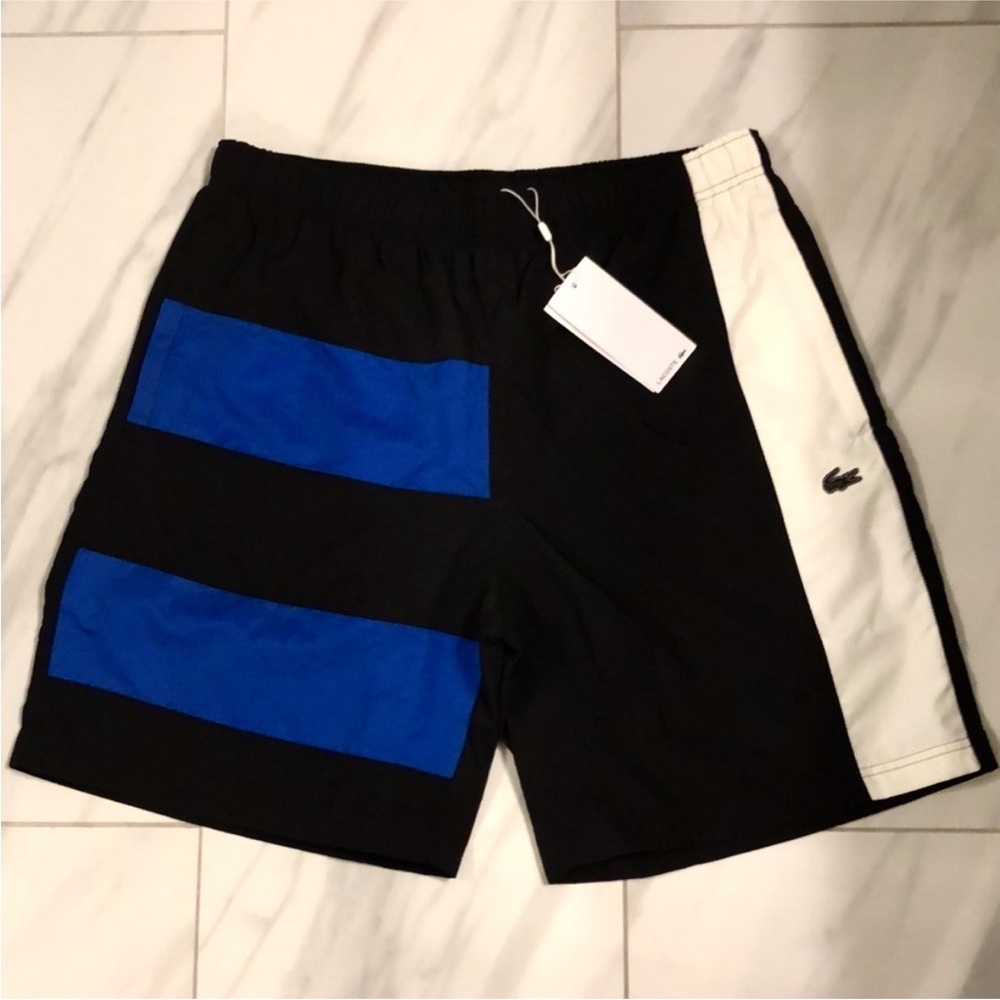 Men’s Lacoste Colorblock Relaxed Fit Swim Shorts